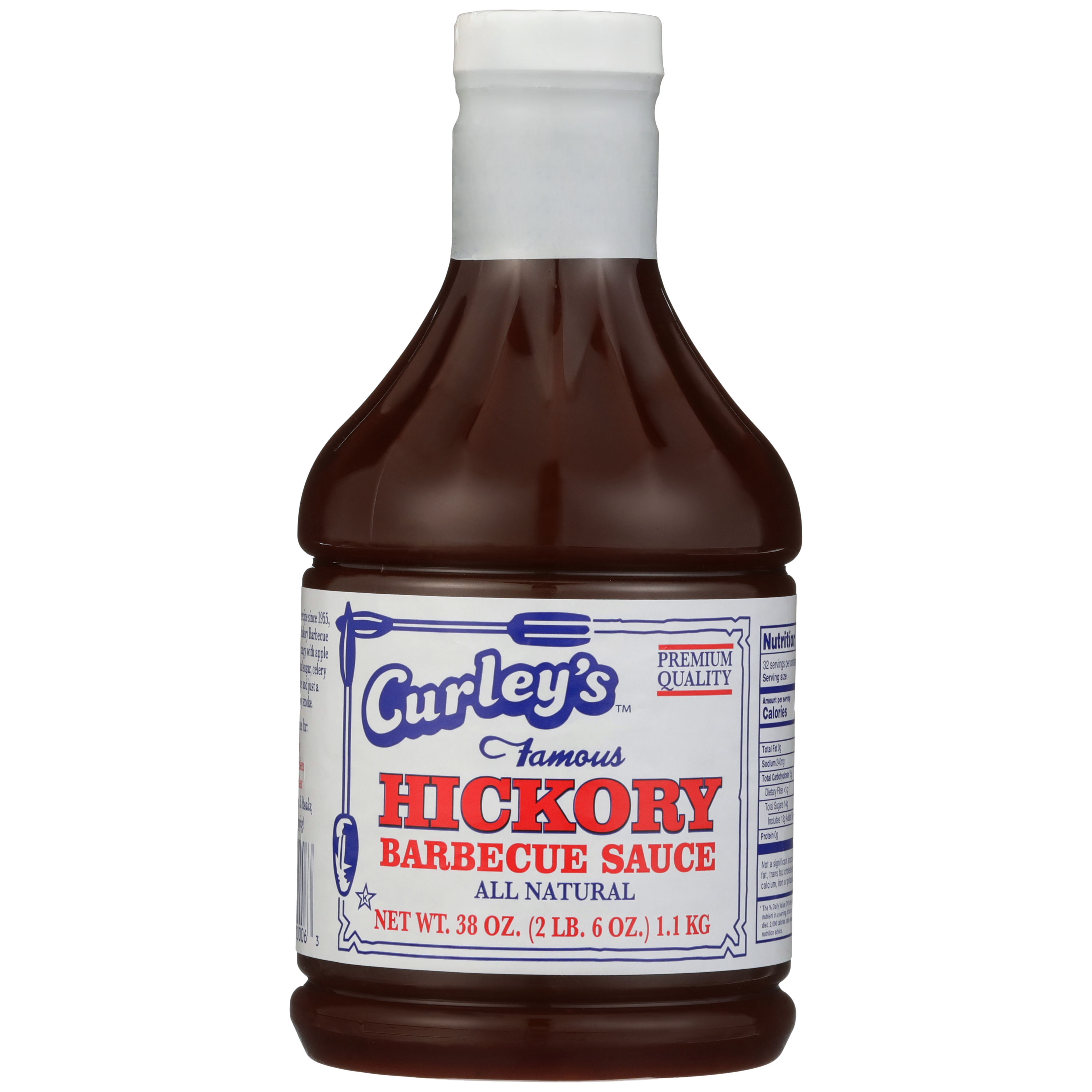 Curley's Famous Hickory BBQ Sauce 20 oz bottle